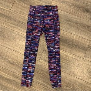Rare lululemon multicolor 7/8 leggings